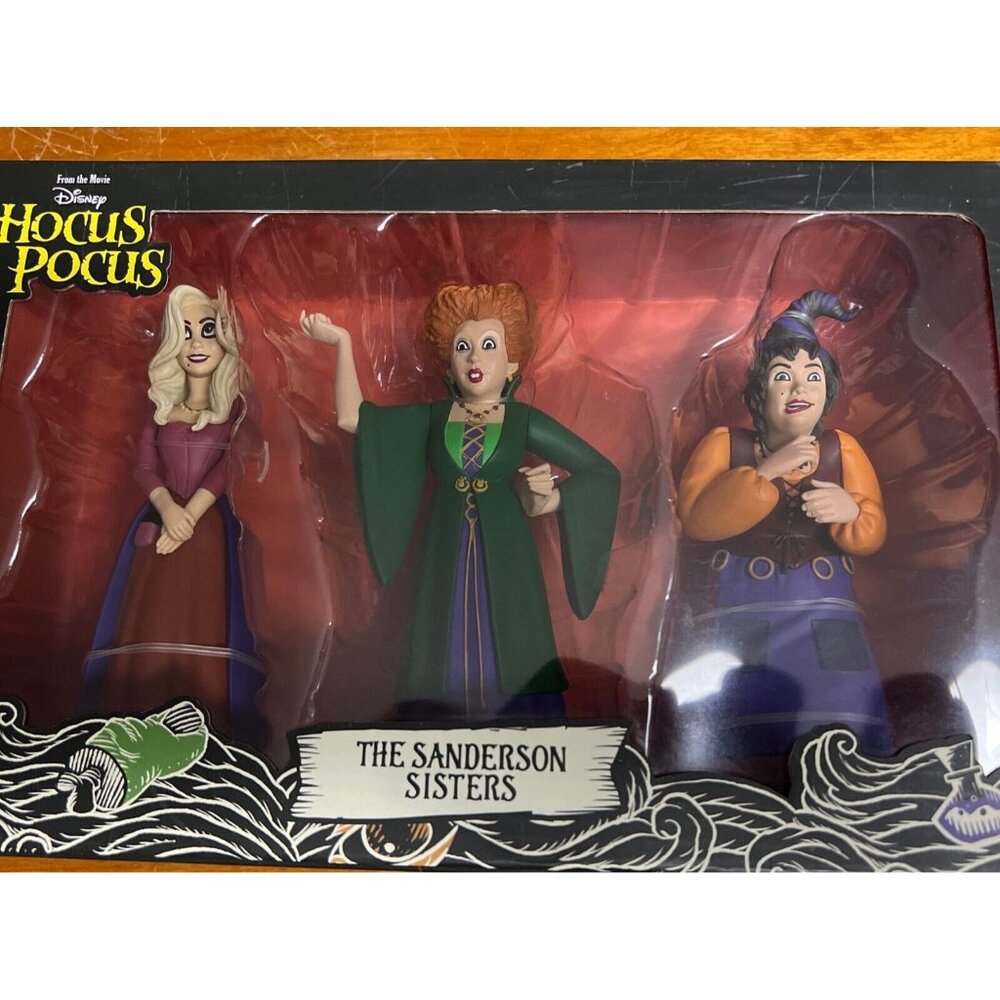 NEW Sanderson Sisters (Hocus Pocus) NECA Toony Terrors 3-Pack 6" Action Figures